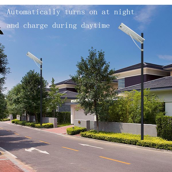 40W Adjustable Angle Solar Integrated Street Lights